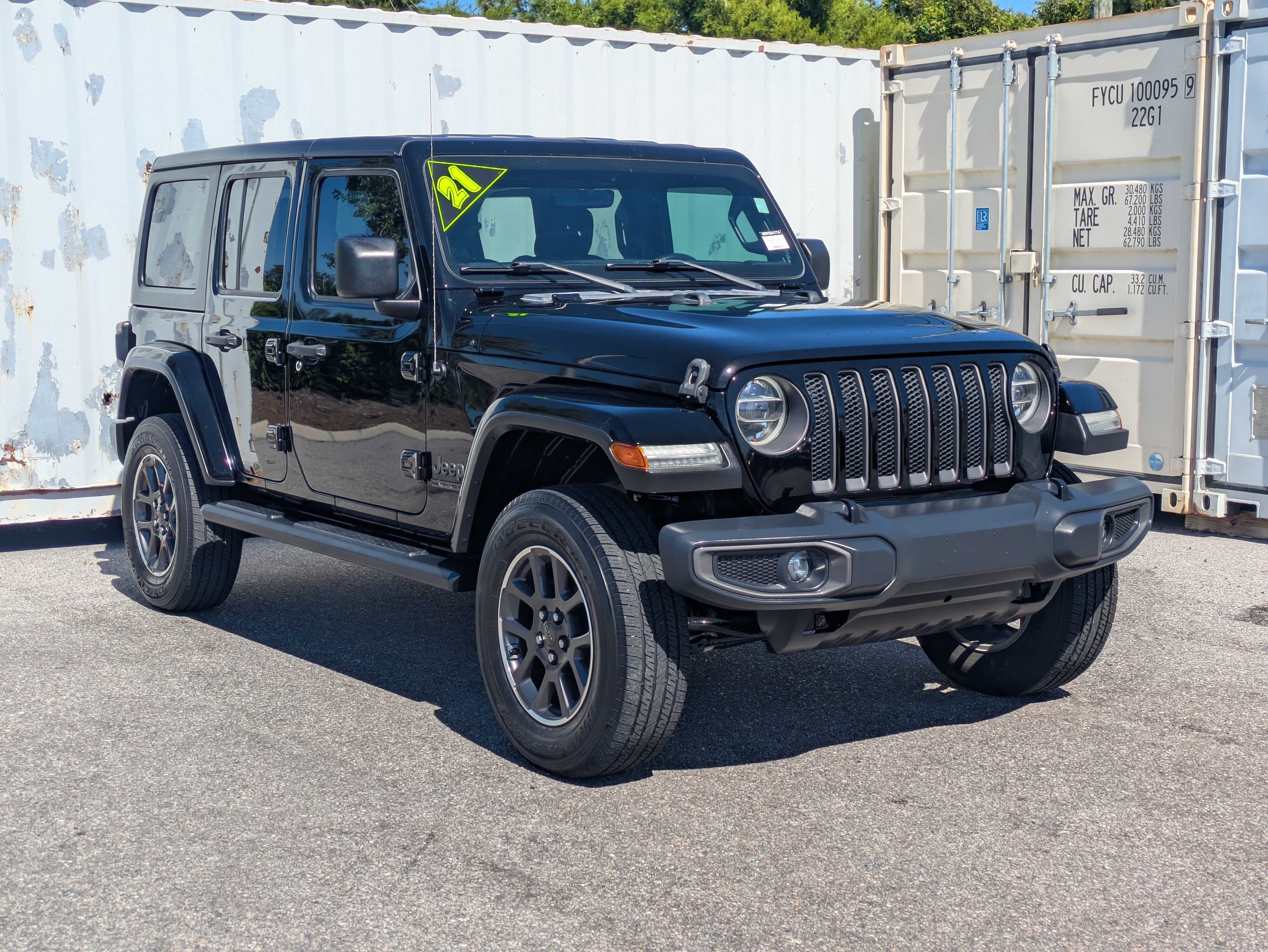 Used 2021 Jeep Wrangler Unlimited Sport AWD/4WD image 1