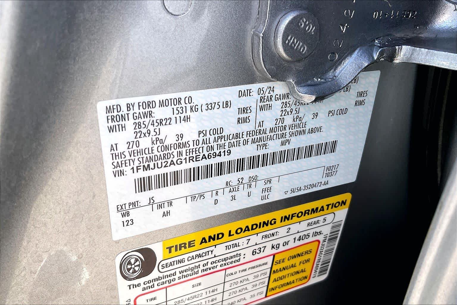 Certified 2024 Ford Expedition Limited AWD/4WD image 34