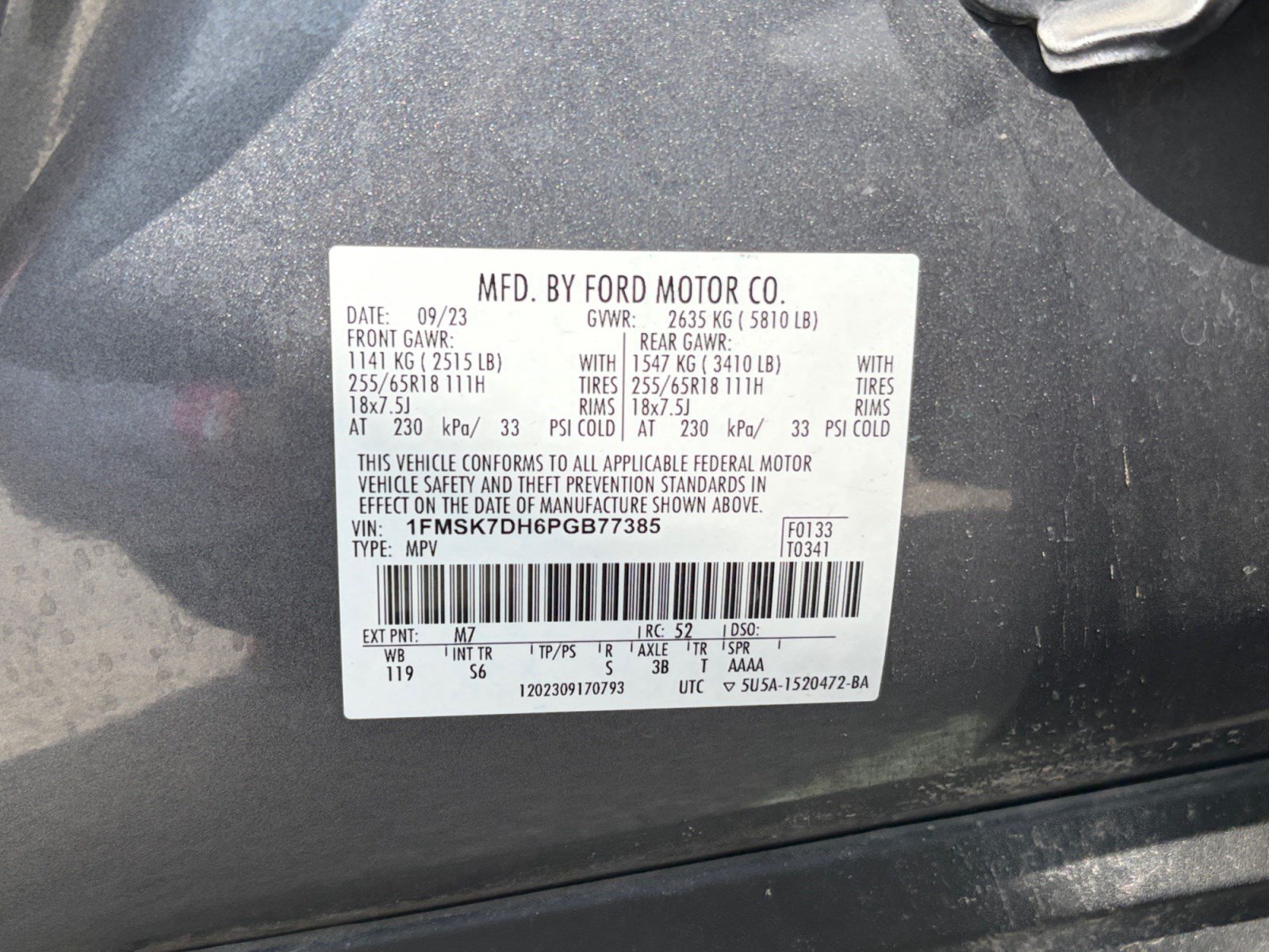 Certified 2023 Ford Explorer XLT w/ Equipment Group 202A RWD image 25