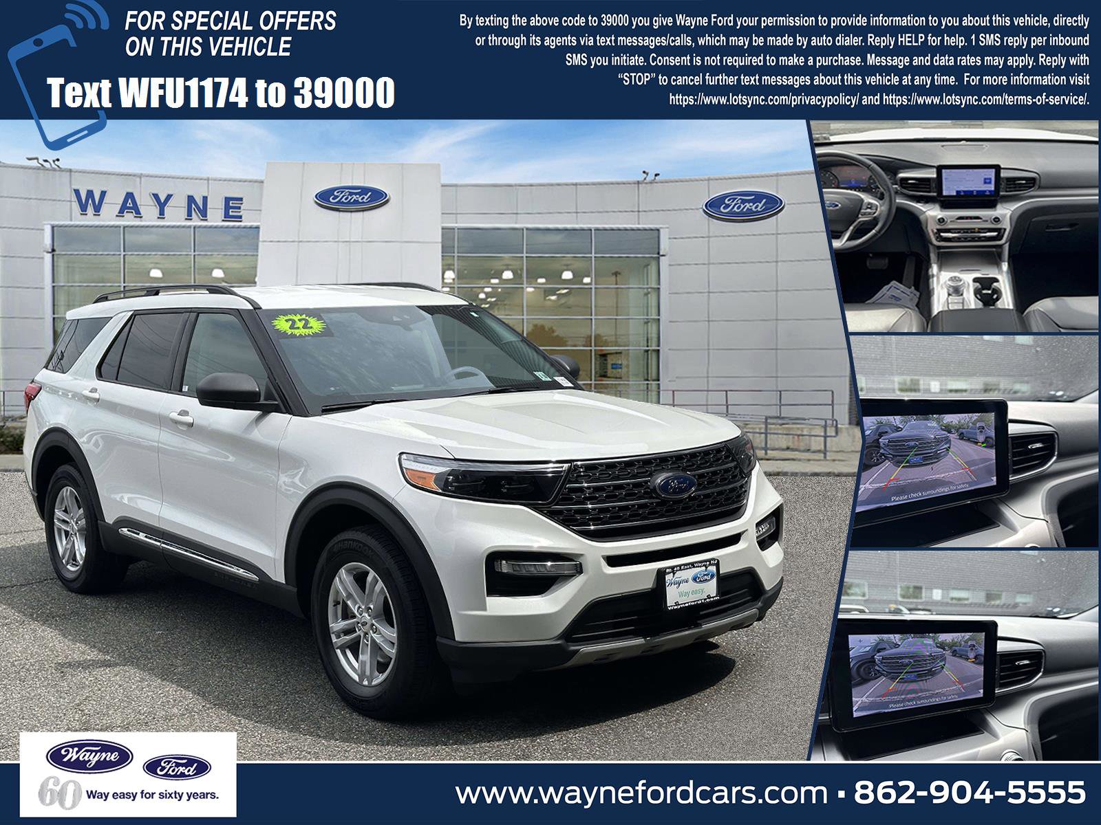 Certified 2022 Ford Explorer XLT w/ Equipment Group 202A