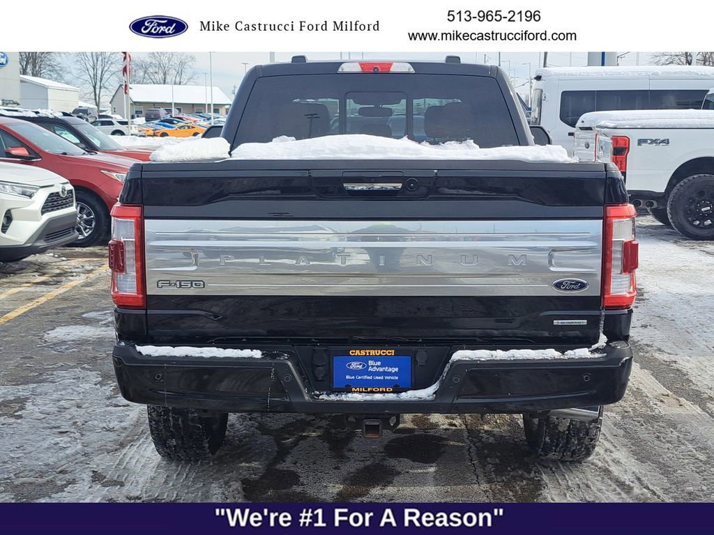 Certified 2021 Ford F150 Platinum w/ Equipment Group 701A High image 3