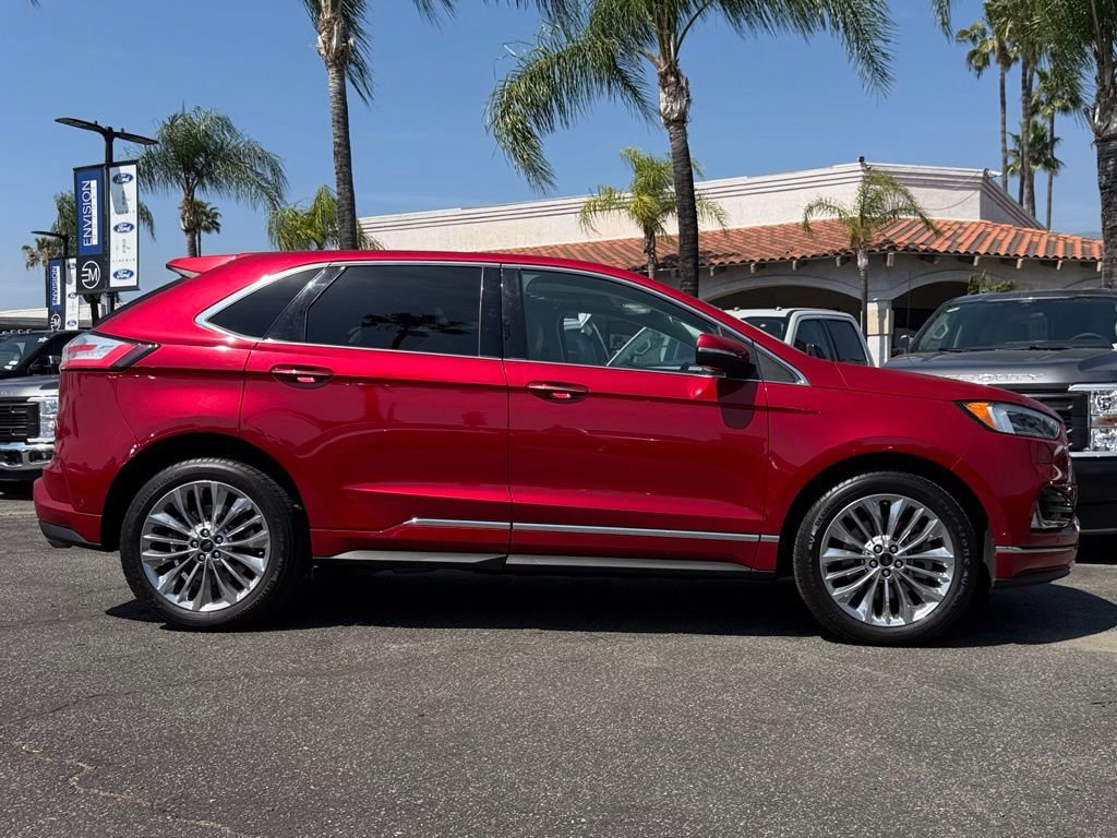 Certified 2022 Ford Edge Titanium w/ Equipment Group 301A image 9
