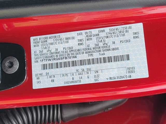 Certified 2025 Ford F150 Raptor AWD/4WD image 22