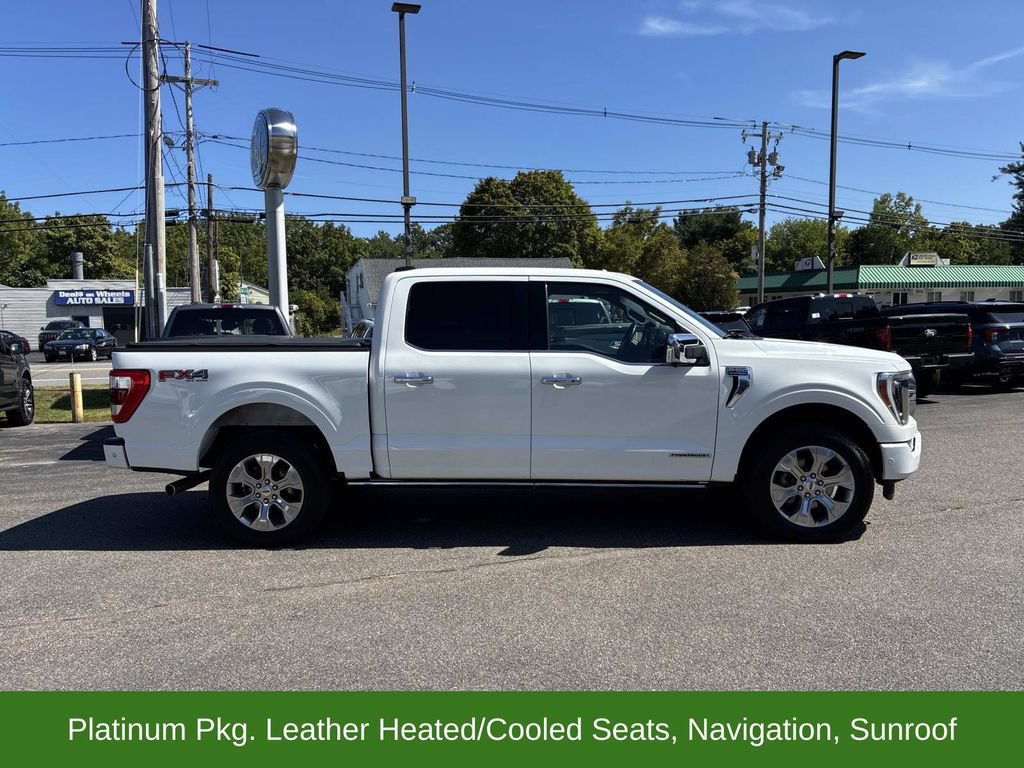 Certified 2023 Ford F150 Platinum w/ Equipment Group 701A High AWD/4WD image 8