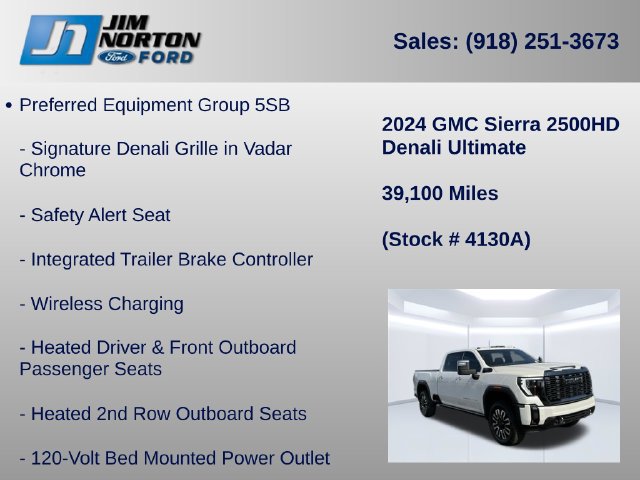 Used 2024 GMC Sierra 2500 Denali Ultimate AWD/4WD image 31