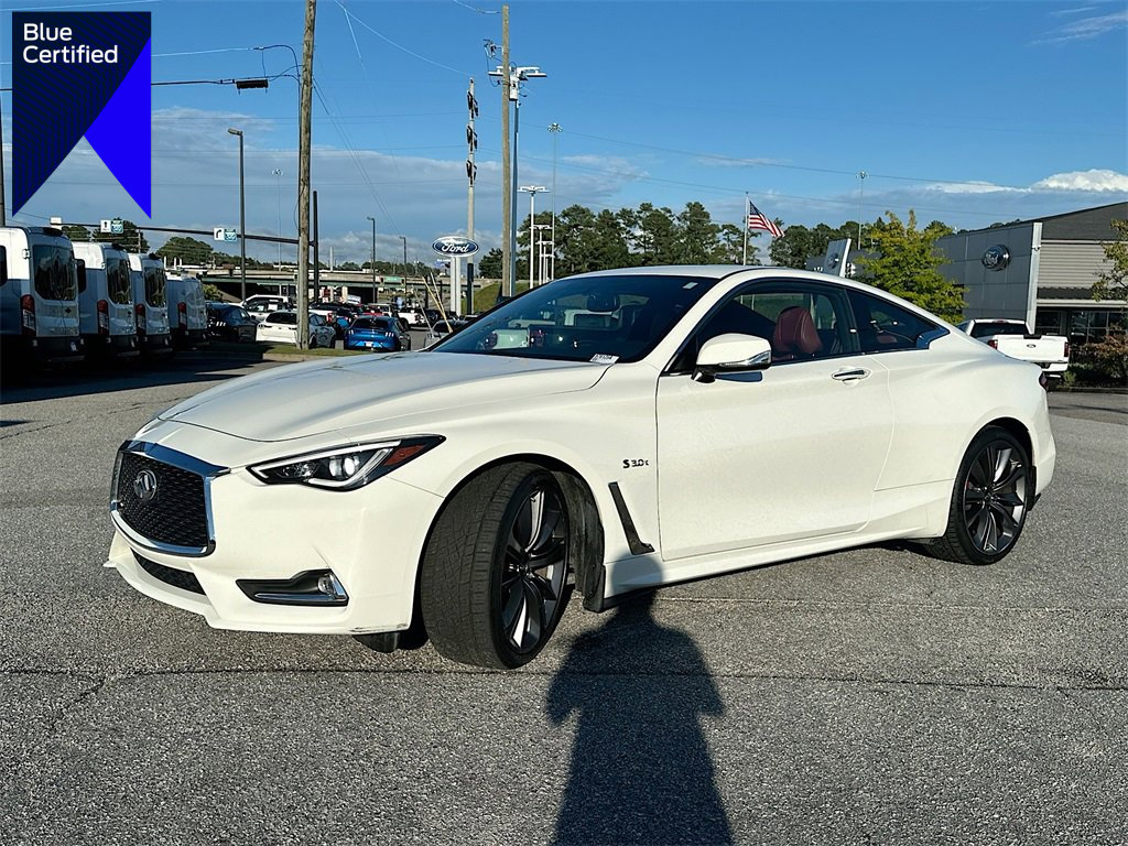 Used 2018 INFINITI Q60 Red Sport 400 w/ Sensory Package 3.0T Sport