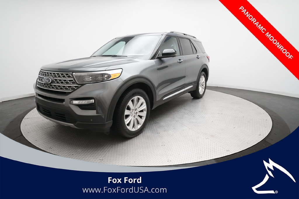 Certified 2021 Ford Explorer Limited w/ Equipment Group 301A AWD/4WD image 1