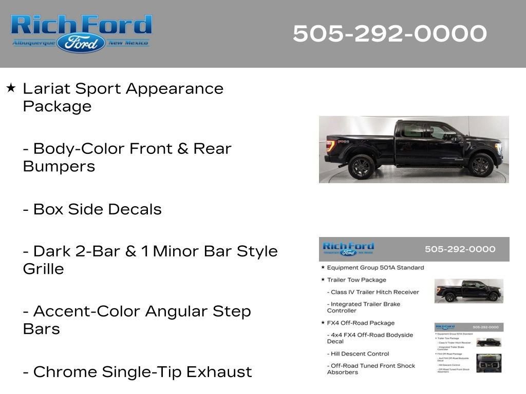 Certified 2023 Ford F150 Lariat AWD/4WD image 36