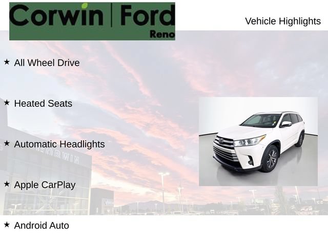Used 2018 Toyota Highlander XLE w/ Protection Package #3 AWD/4WD image 8