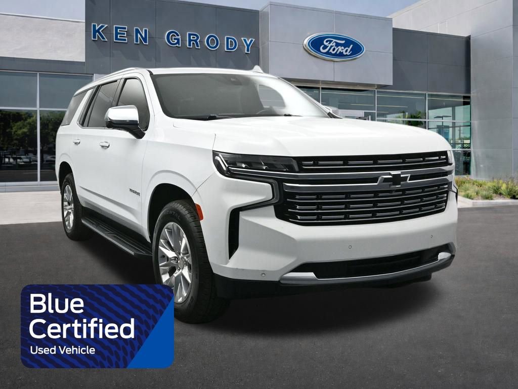 Used 2021 Chevrolet Tahoe Premier w/ Premium Package image 1