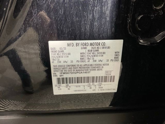 Certified 2023 Ford Explorer XLT image 27