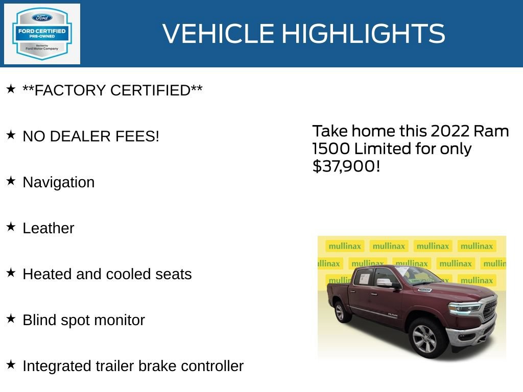 Used 2022 RAM 1500 Limited RWD image 12