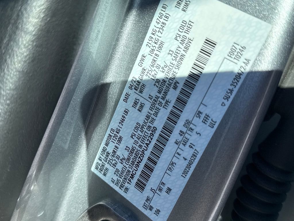 Certified 2023 Ford Escape ST-Line Select w/ Tech Pack #2 image 18