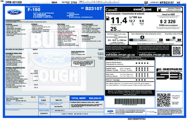 Certified 2019 Ford F150 XLT w/ Equipment Group 302A Luxury AWD/4WD image 4