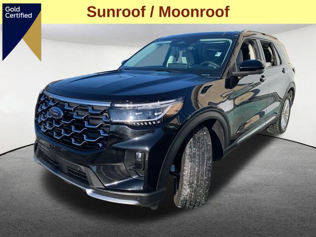 Certified 2025 Ford Explorer Platinum w/ LUX Leather Package