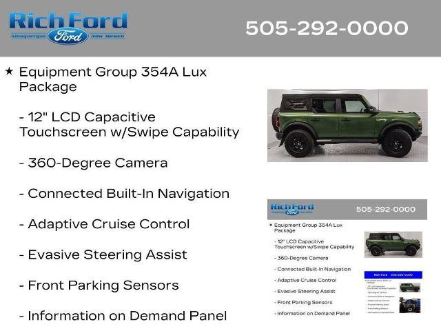 Certified 2023 Ford Bronco Wildtrak AWD/4WD image 13
