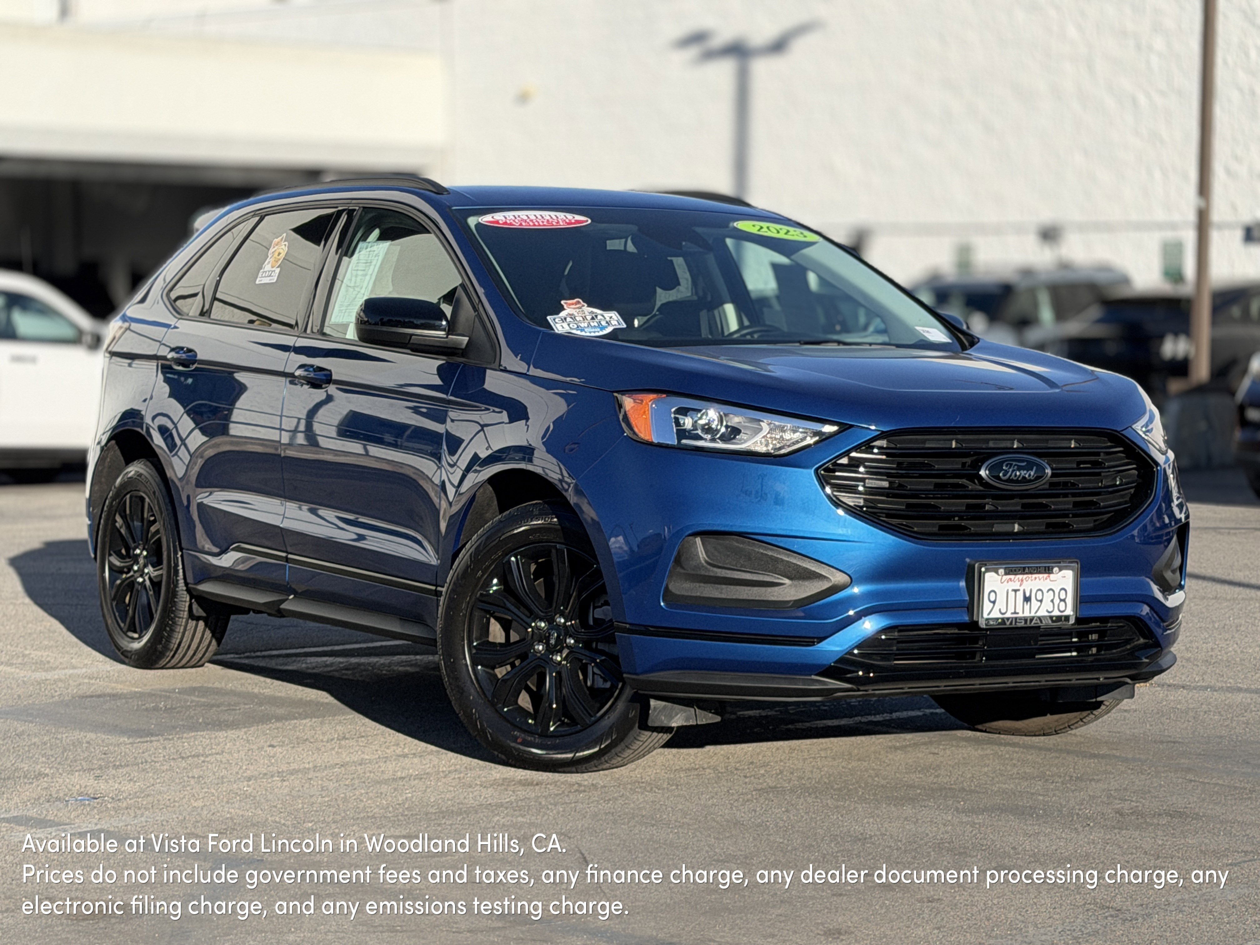 Certified 2023 Ford Edge SE w/ Black Appearance Package image 1