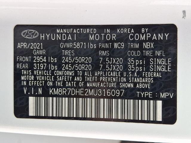 Used 2021 Hyundai Palisade Calligraphy image 32