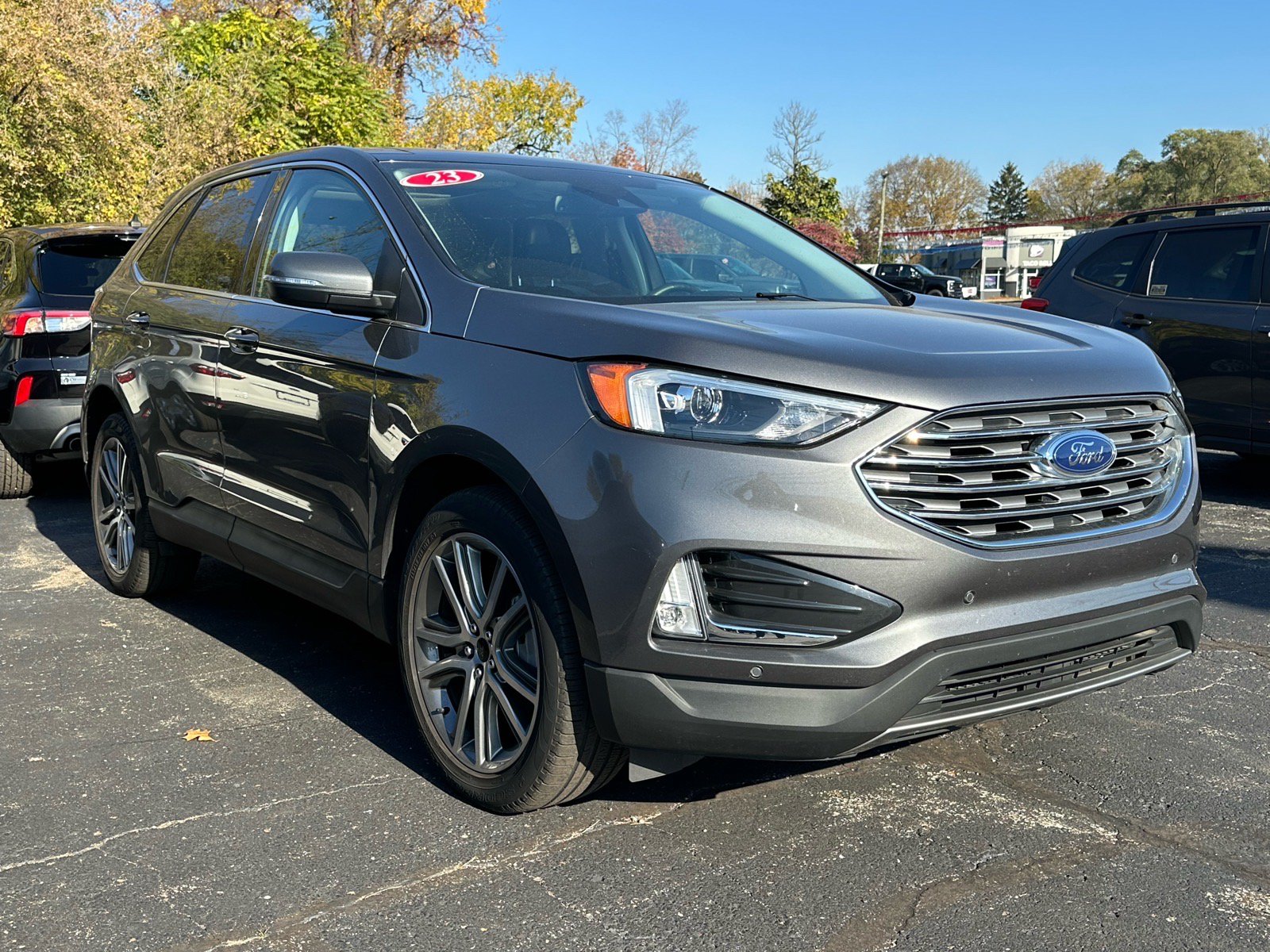 Certified 2023 Ford Edge Titanium w/ Class II Trailer Tow Package