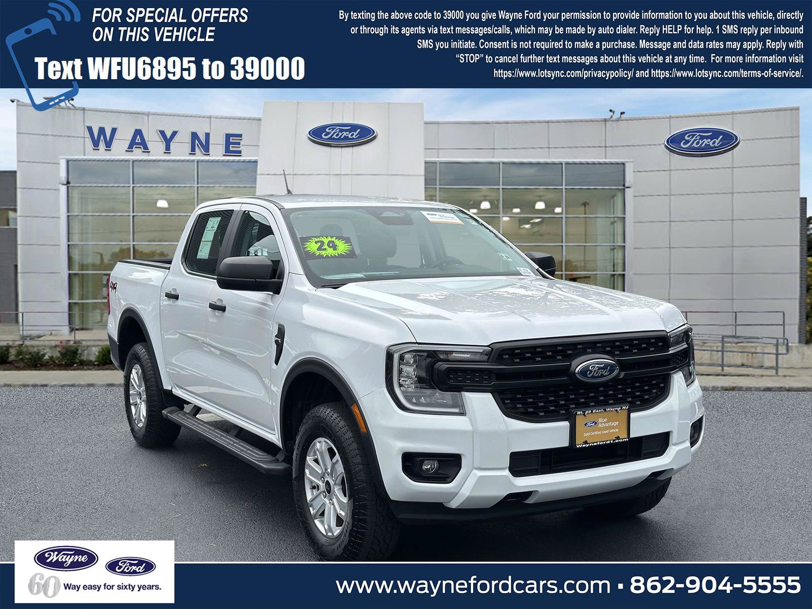 Certified 2024 Ford Ranger XL w/ Trailer Tow Package