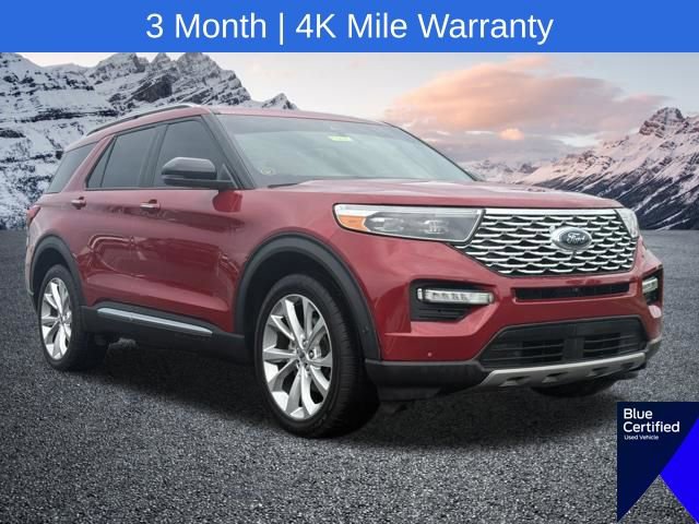 Certified 2022 Ford Explorer Platinum w/ Equipment Group 601A