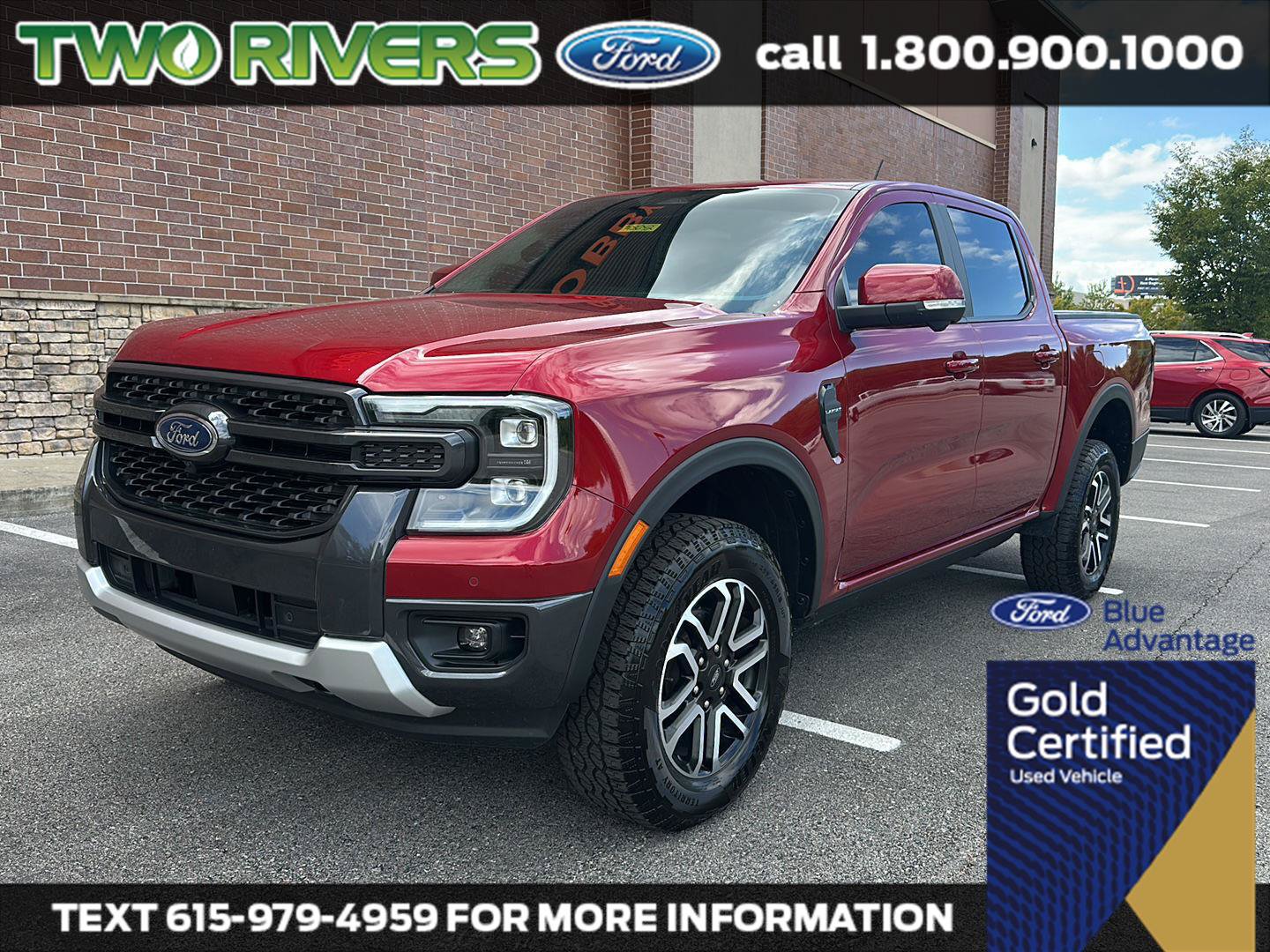 Certified 2025 Ford Ranger Lariat w/ Advanced Towing Package