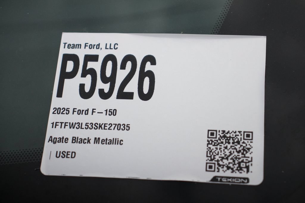 Certified 2025 Ford F150 XLT w/ Equipment Group 301A Standard AWD/4WD image 30