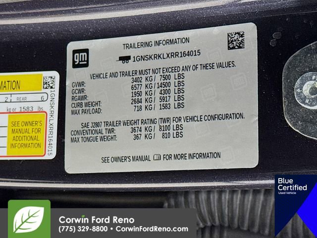 Used 2024 Chevrolet Tahoe RST w/ Sport Performance Package AWD/4WD image 38
