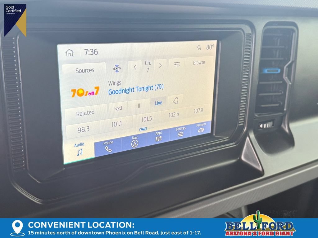 Certified 2023 Ford Bronco Black Diamond AWD/4WD image 28