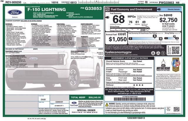 Certified 2023 Ford F150 Lightning XLT image 10