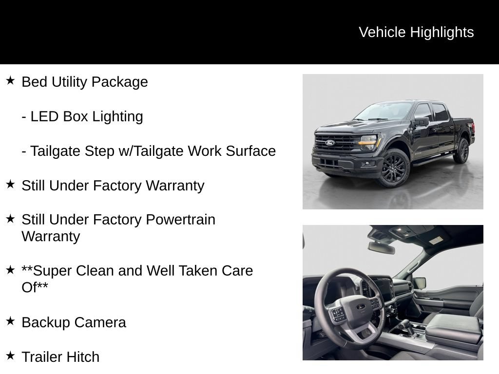 Certified 2025 Ford F150 XLT w/ Equipment Group 302A MID AWD/4WD image 21