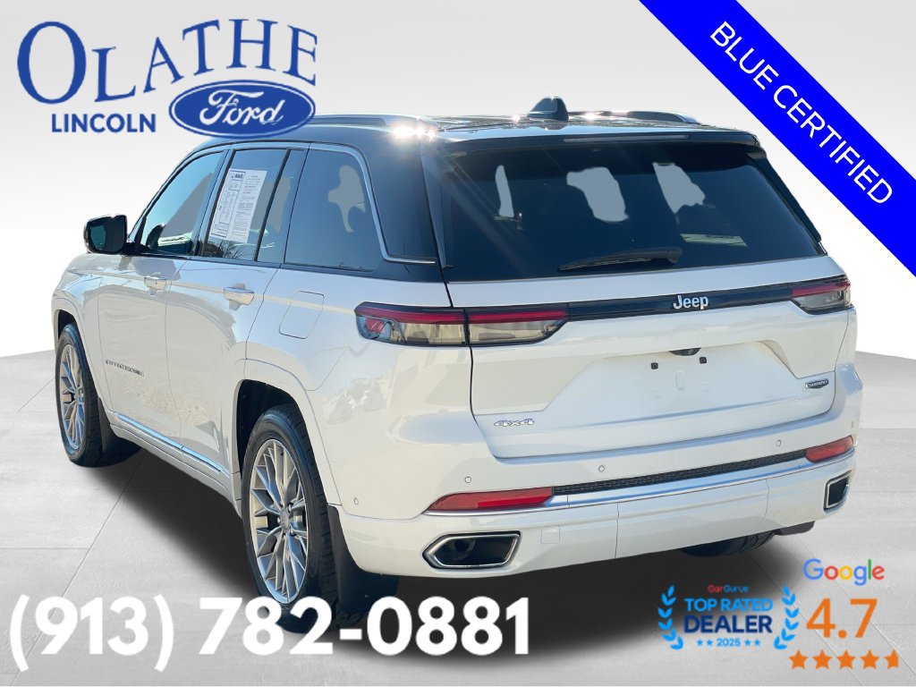 Used 2022 Jeep Grand Cherokee Summit w/ MOPAR Finishing Package AWD/4WD image 4