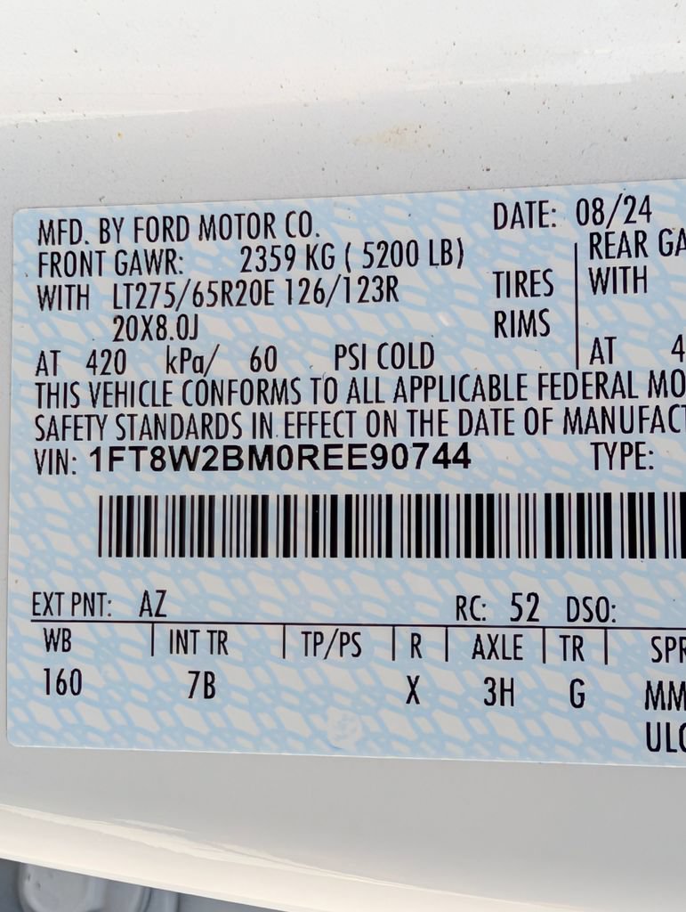 Certified 2024 Ford F250 Platinum AWD/4WD image 26