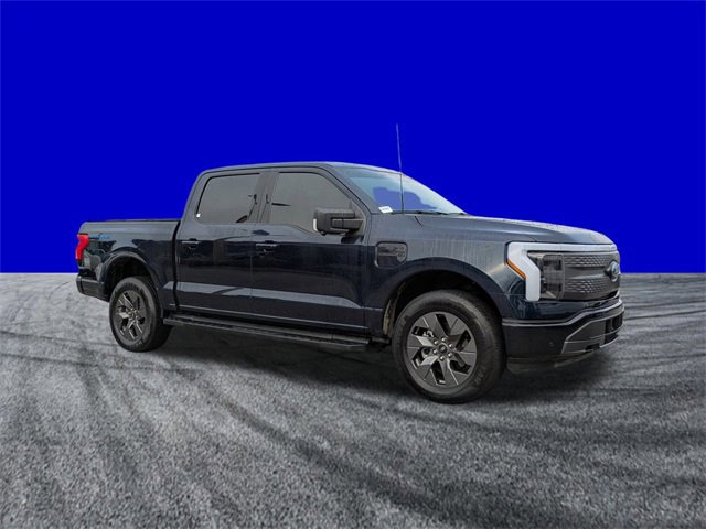 Certified 2023 Ford F150 Lightning XLT w/ Equipment Group 312A High image 8