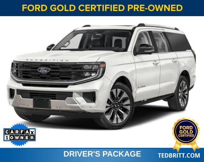 Certified 2025 Ford Expedition Max Platinum w/ Driver's Package