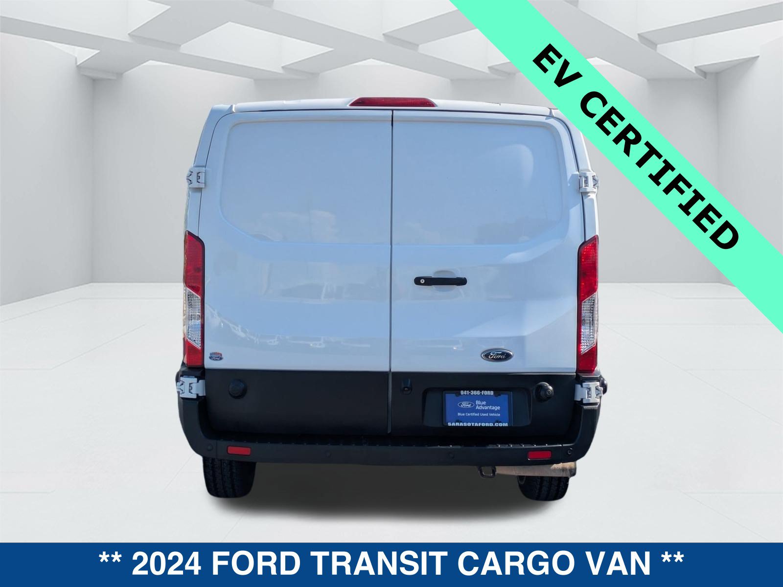Certified 2024 Ford Transit 350 Low Roof w/ Load Area Protection Package RWD image 6