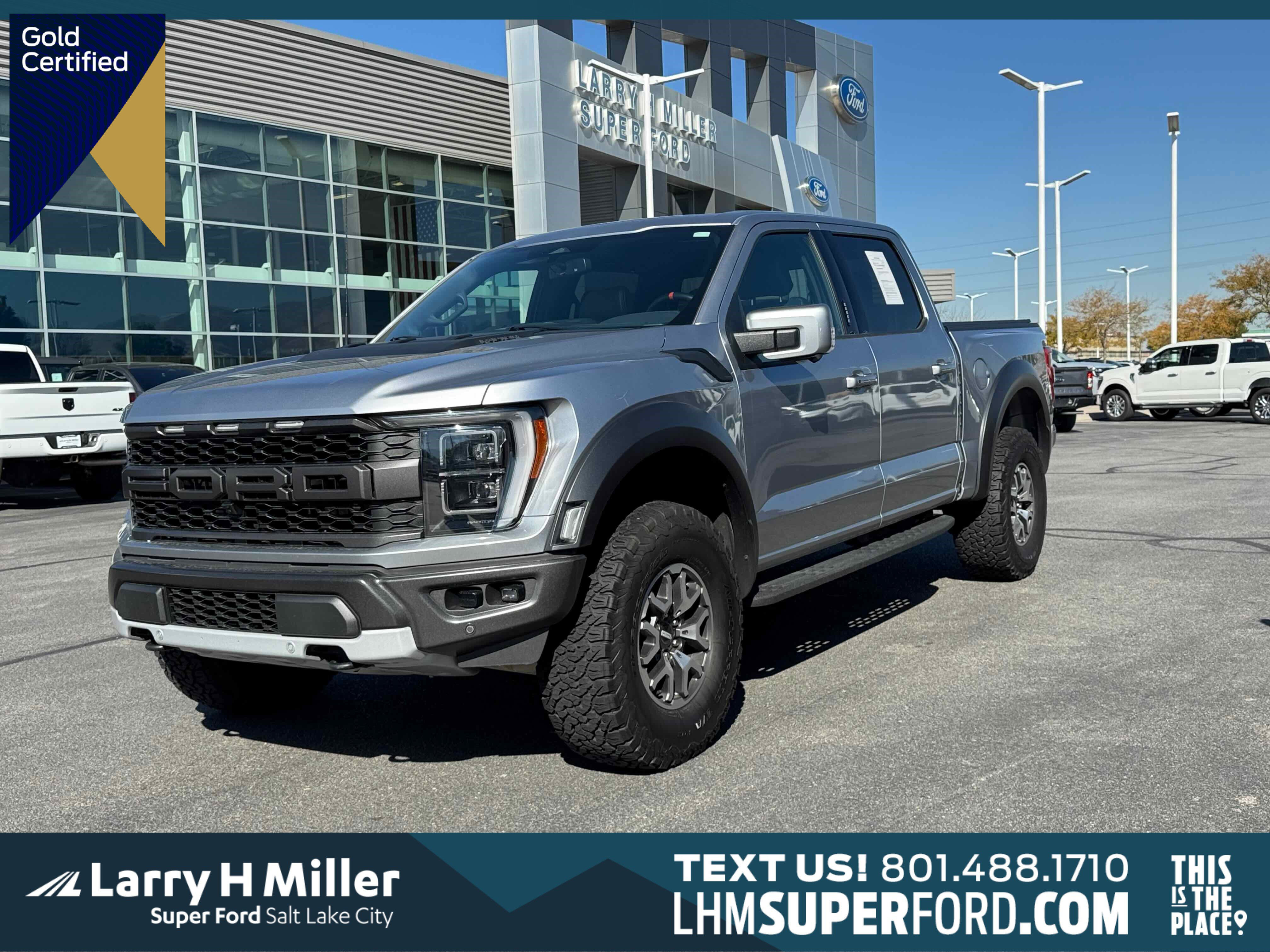 Certified 2022 Ford F150 Raptor w/ Equipment Group 801A High