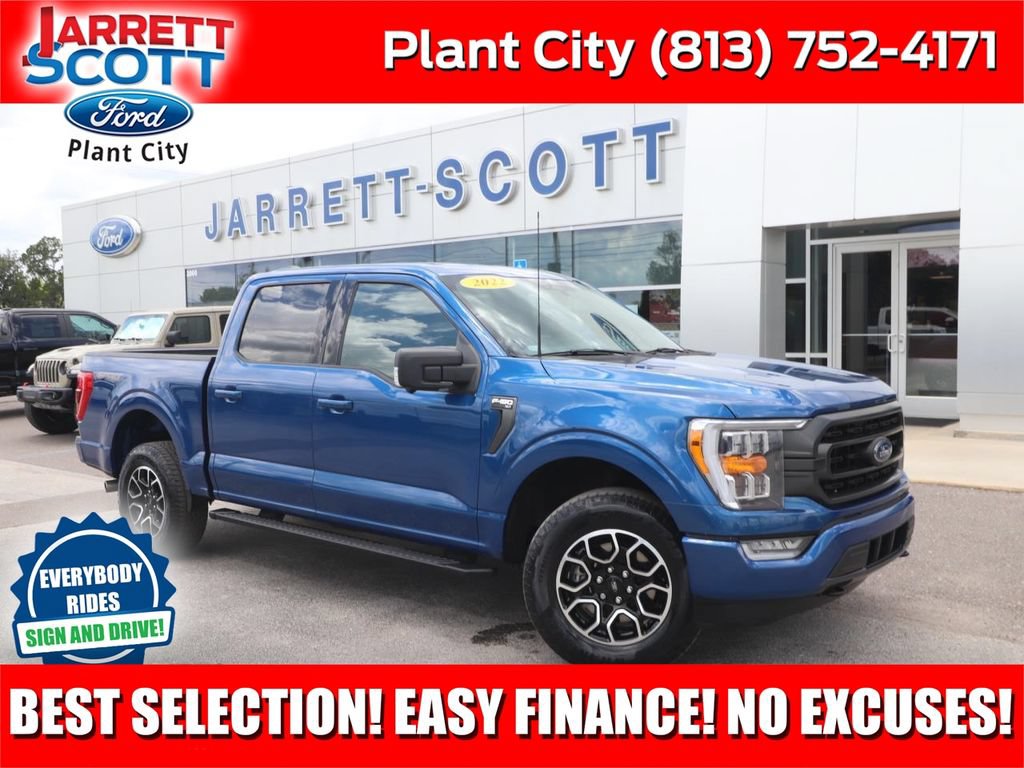Certified 2022 Ford F150 XLT w/ Equipment Group 302A High AWD/4WD image 1