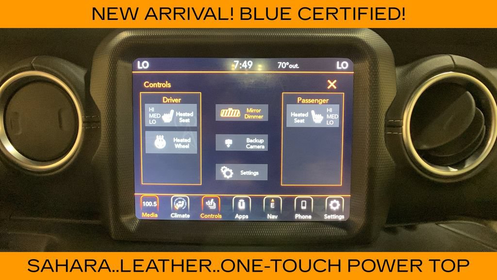 Used 2020 Jeep Wrangler Unlimited Sahara AWD/4WD image 33