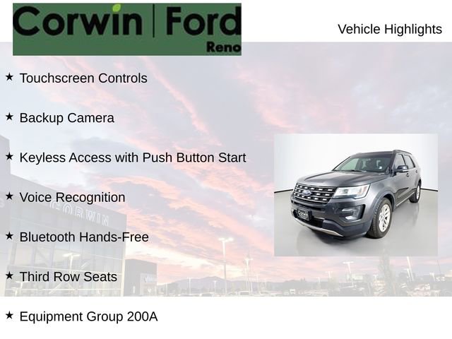 Certified 2017 Ford Explorer XLT image 7