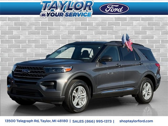 Certified 2023 Ford Explorer XLT w/ Class IV Trailer Tow Package image 1