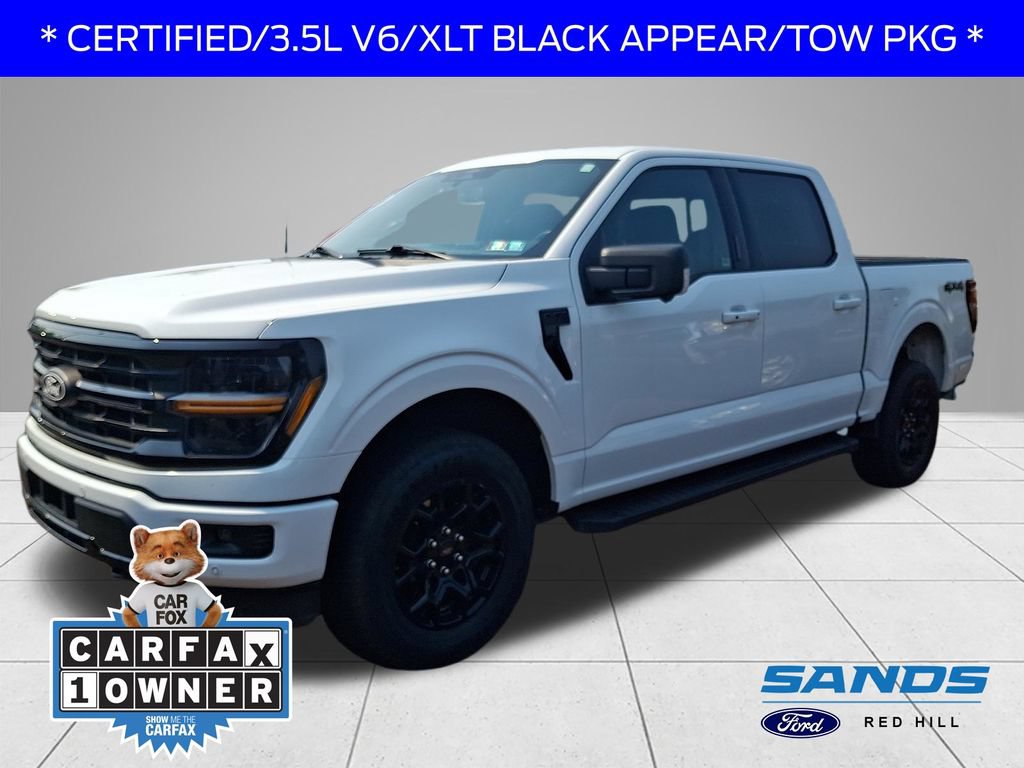 Certified 2024 Ford F150 XLT w/ Equipment Group 302A MID
