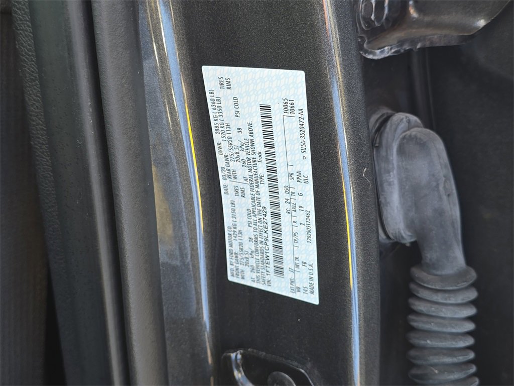 Certified 2020 Ford F150 XLT w/ Equipment Group 302A Luxury image 31