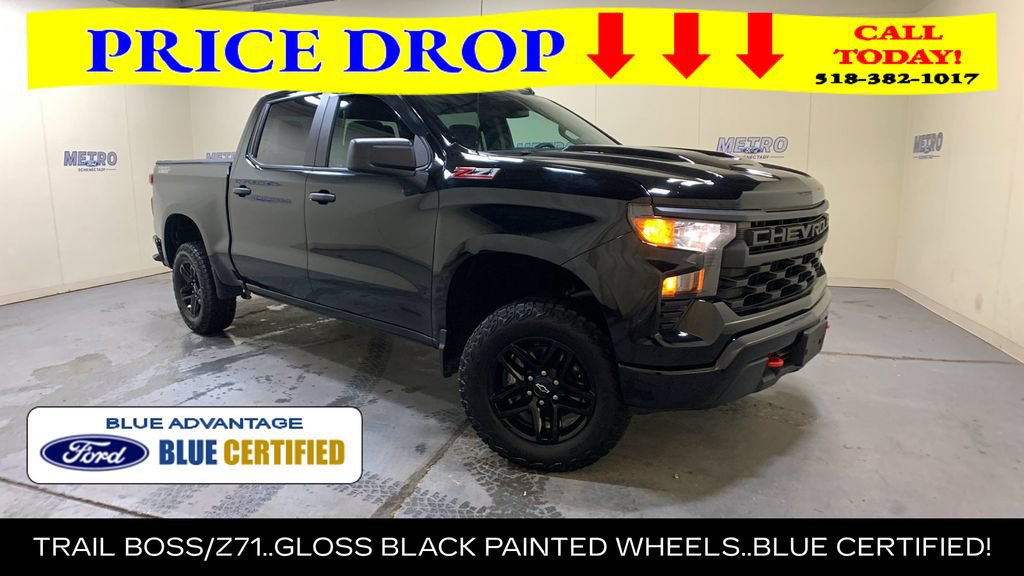 Used 2024 Chevrolet Silverado 1500 Custom Trail Boss AWD/4WD image 1