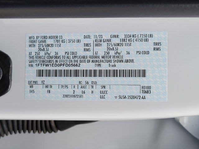 Certified 2023 Ford F150 4x4 SuperCrew Hybrid image 18