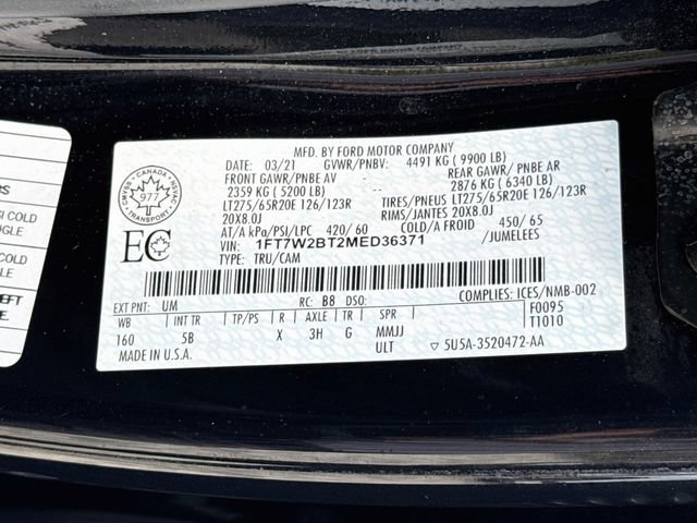 Certified 2021 Ford F250 Lariat AWD/4WD image 48