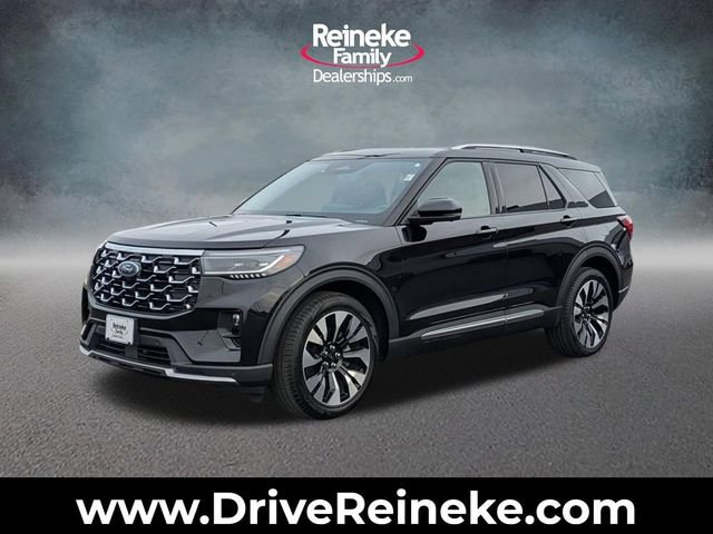 Certified 2025 Ford Explorer Platinum w/ LUX Leather Package