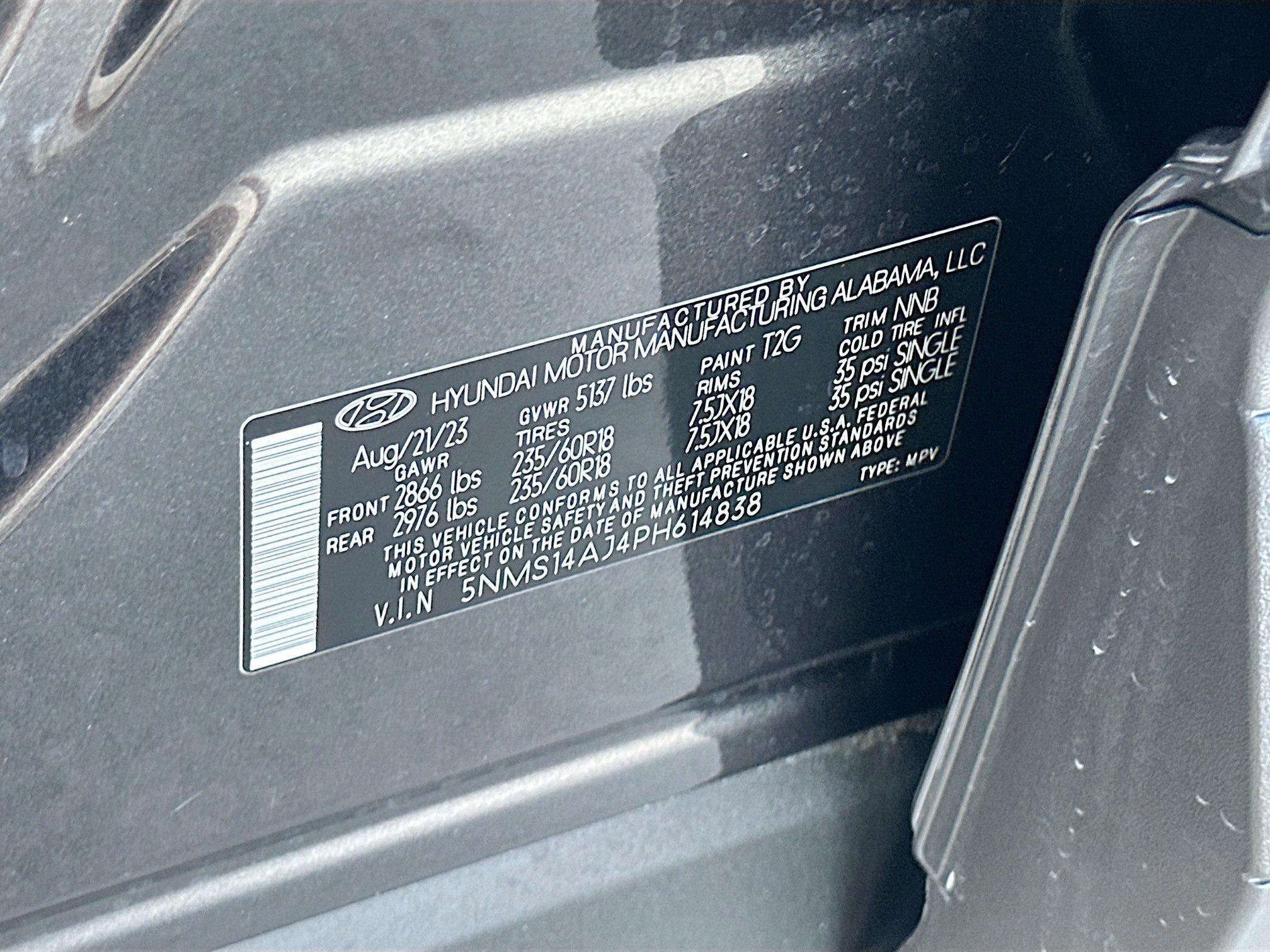 Used 2023 Hyundai Santa Fe SE image 29