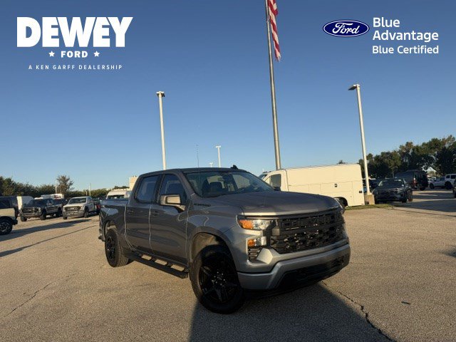 Used 2023 Chevrolet Silverado 1500 Custom w/ LPO, Dark Essentials Package AWD/4WD image 1