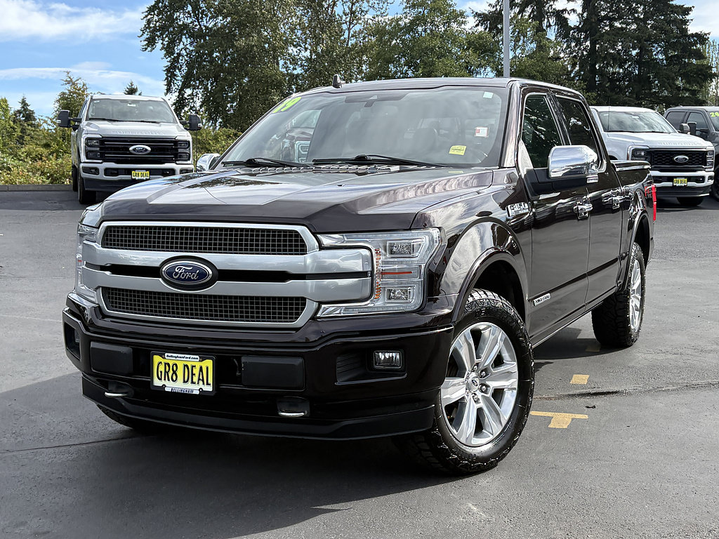 Certified 2019 Ford F150 Platinum w/ FX4 Off-Road Package AWD/4WD image 1